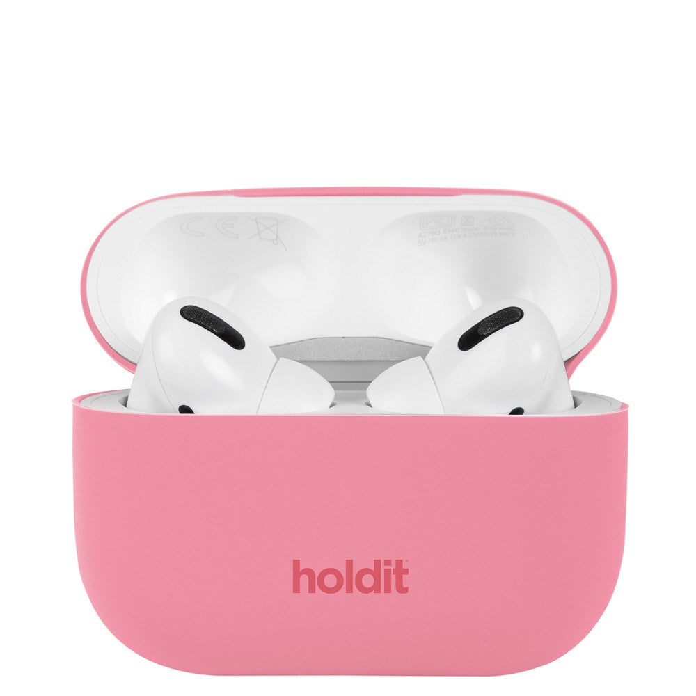 Holdit AirPods Pro 2 / Pro Silicone Skal - Rouge Pink