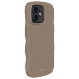 Holdit iPhone 12 / 12 Pro Wavy Skal - Mocha Brown