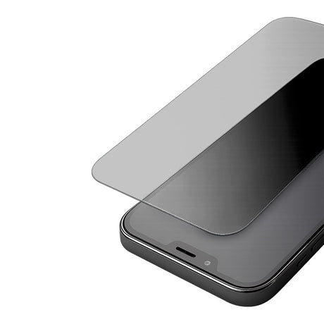 iPhone 15 Pro Holdit Skärmskydd Härdat Glas 9H m. Privacy Funktion - Svart Kant