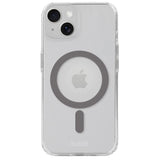 Holdit iPhone 15 / 14 / 13 MagSafe Skal - Transparent / Space Grey