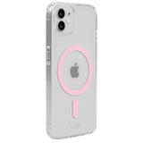 Holdit iPhone 12 / 12 Pro MagSafe Skal - Transparent / Pink