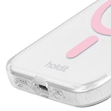 Holdit iPhone 12 / 12 Pro MagSafe Skal - Transparent / Pink