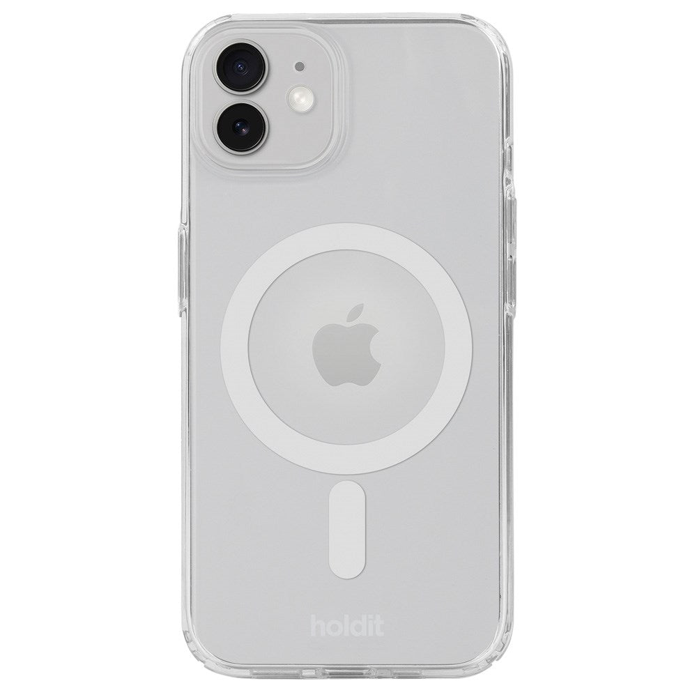 Holdit iPhone 12 / 12 Pro MagSafe Skal - Transparent / White