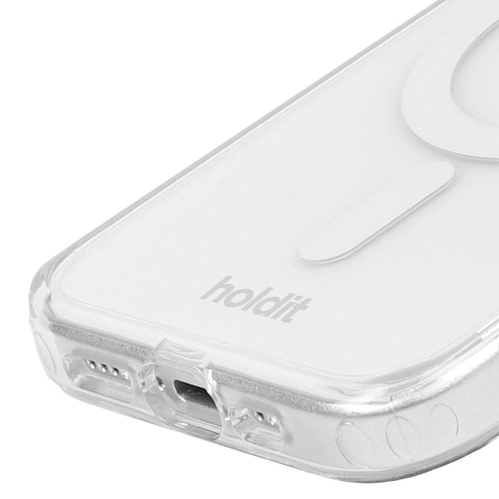 Holdit iPhone 12 / 12 Pro MagSafe Skal - Transparent / White