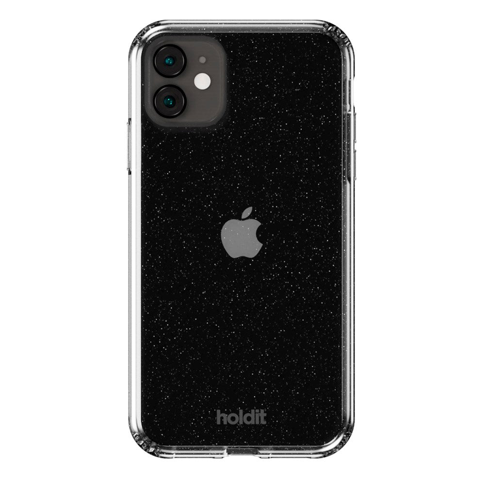 Holdit iPhone 11 / XR Glitter Skal - Svart