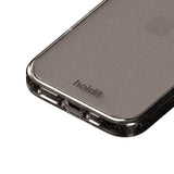 Holdit iPhone 16 Glitter Skal - Svart