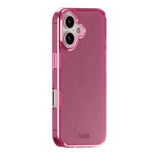 Holdit iPhone 16 Glitter Skal - Rosa