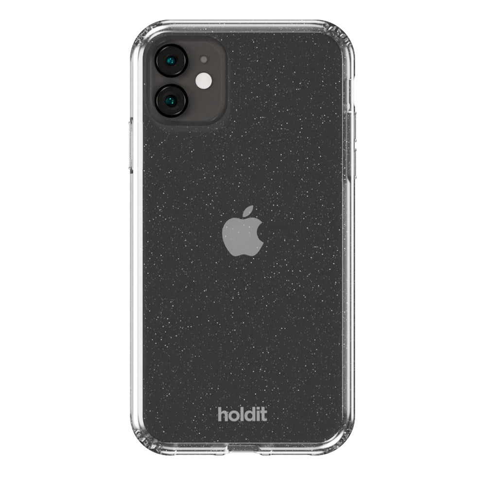 Holdit iPhone 11 / XR Glitter Skal - Vit