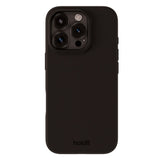 iPhone 16 Pro Holdit Soft Touch Skal Silikon - Black