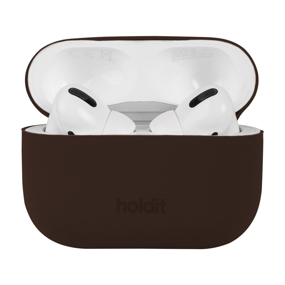 Holdit Nygård Silicone Case for AirPods Pro - Chocolate