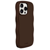 Holdit iPhone 14 Pro Max Wavy Skal - Chocolate