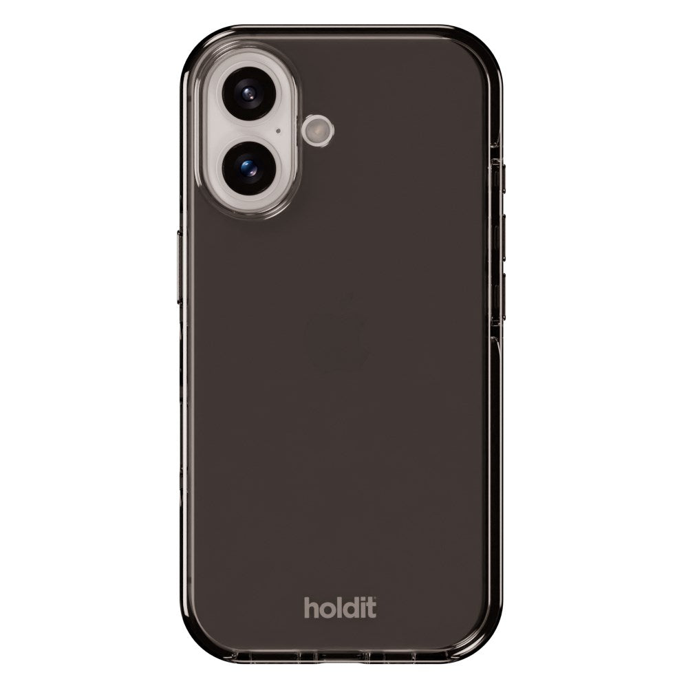 Holdit iPhone 16 Seethru Skal - Black