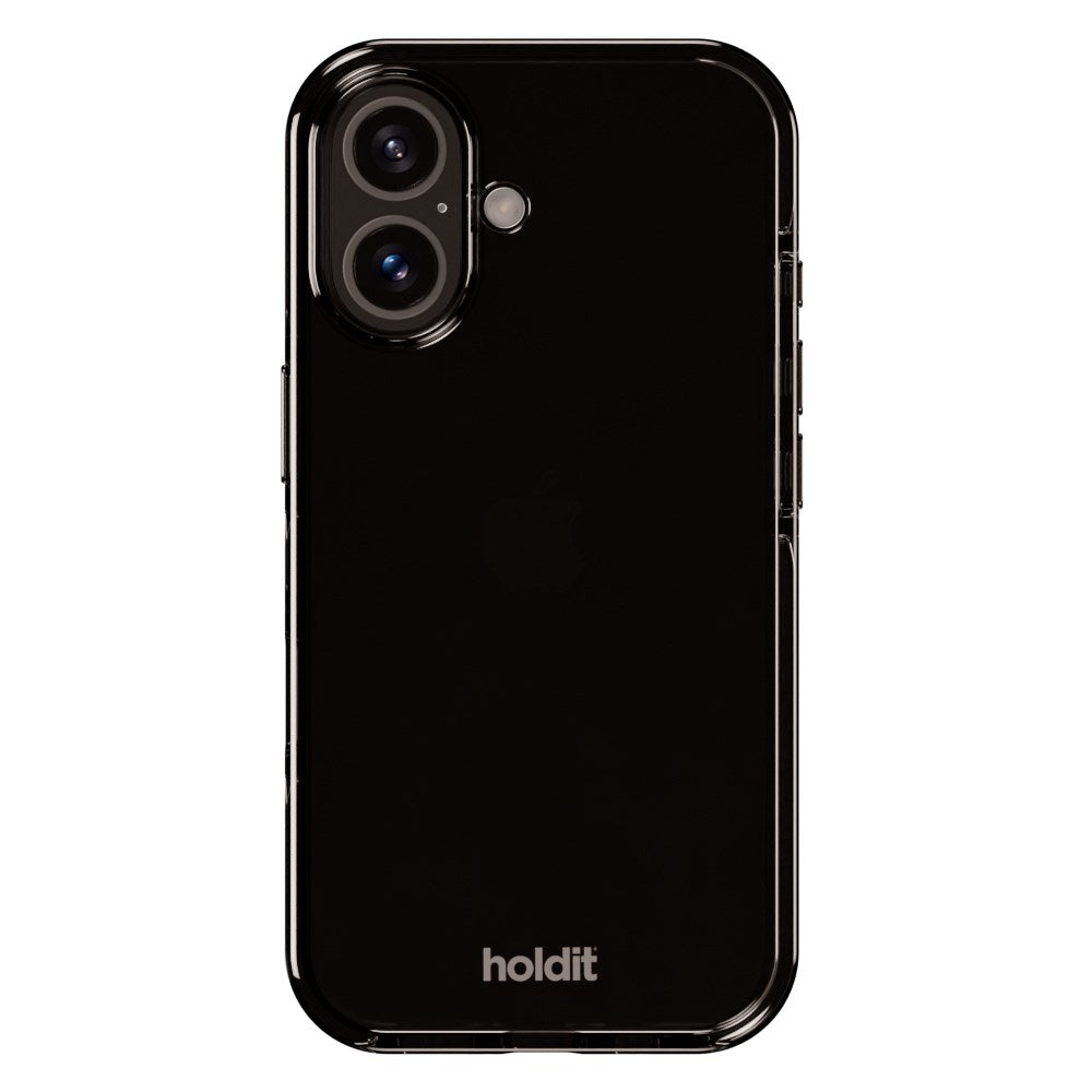 Holdit iPhone 16 Seethru Skal - Black