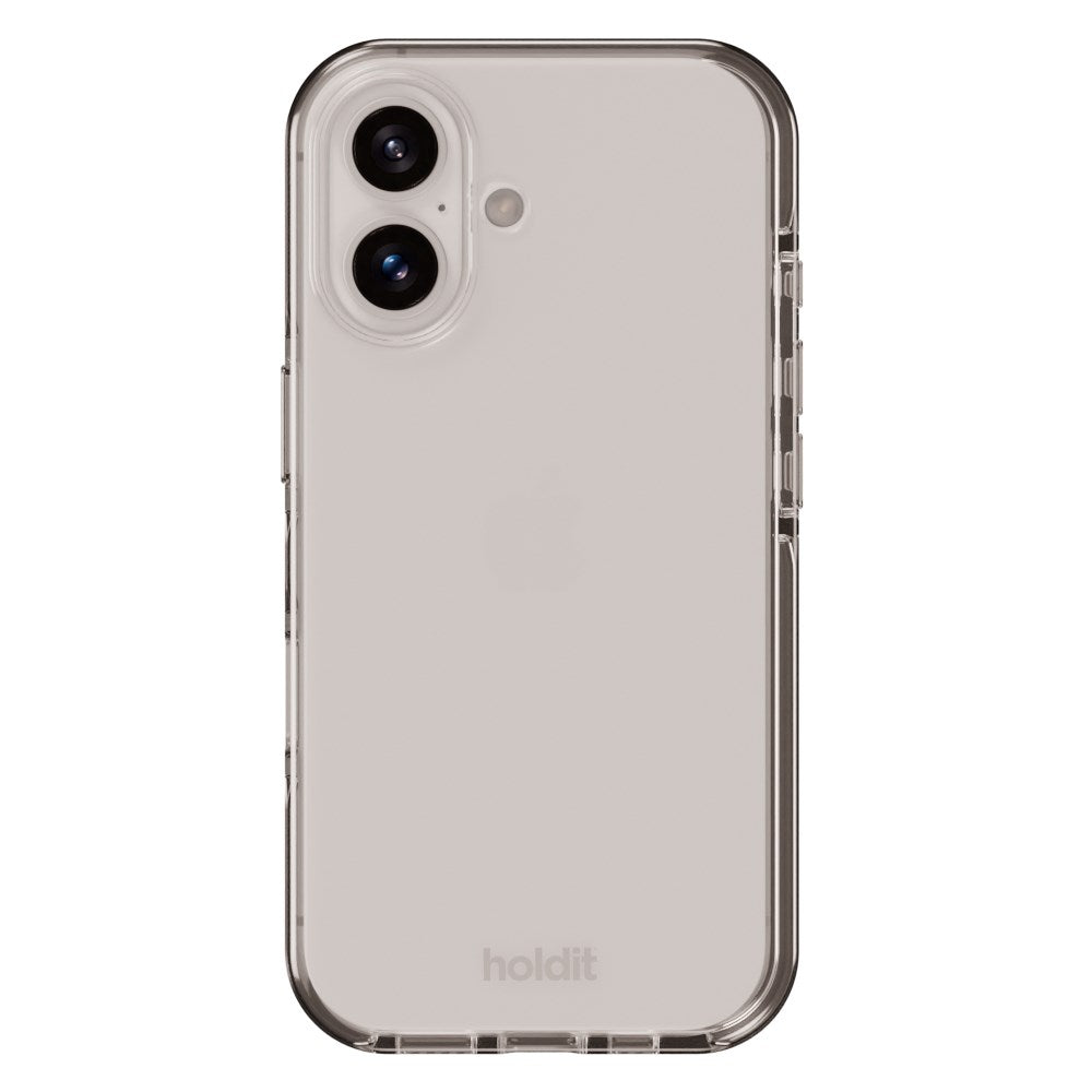 Holdit iPhone 16 Seethru Skal - White