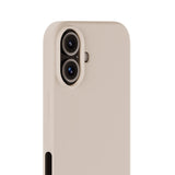 iPhone 16 Holdit Soft Touch Skal Silikon - Light Beige