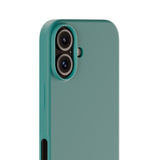 iPhone 16 Holdit Soft Touch Skal Silikon - Moss Green