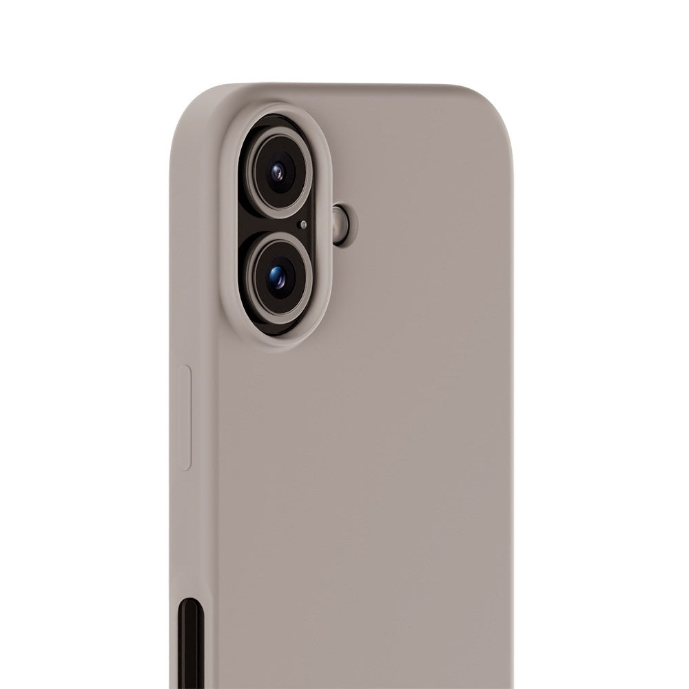 iPhone 16 Plus Holdit Soft Touch Skal Silikon - Taupe