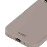 iPhone 16 Pro Holdit Soft Touch Skal Silikon - Taupe