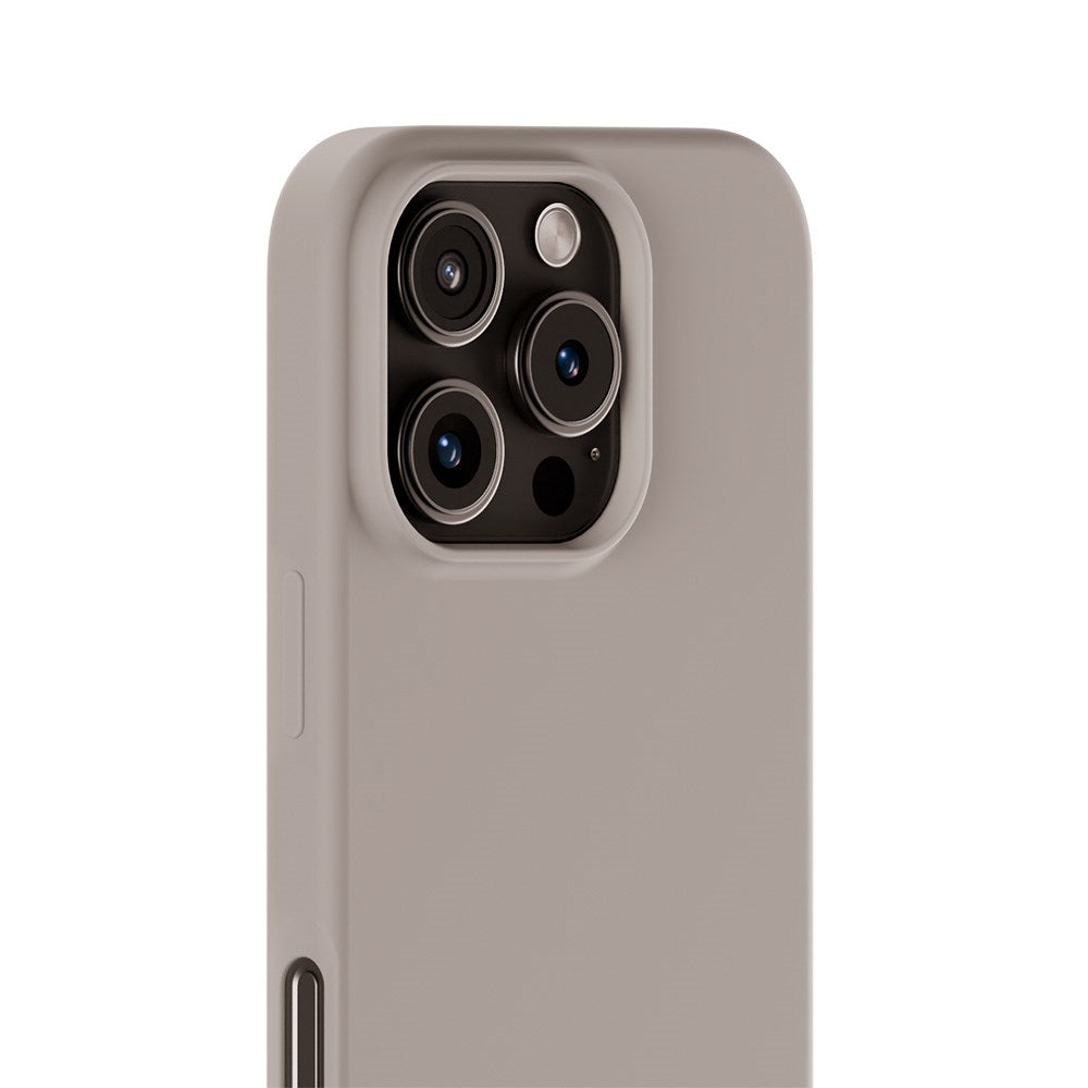 iPhone 16 Pro Holdit Soft Touch Skal Silikon - Taupe