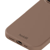 iPhone 16 Pro Holdit Soft Touch Skal Silikon - Mocha Brown