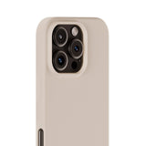 iPhone 16 Pro Holdit Soft Touch Skal Silikon - Light Beige