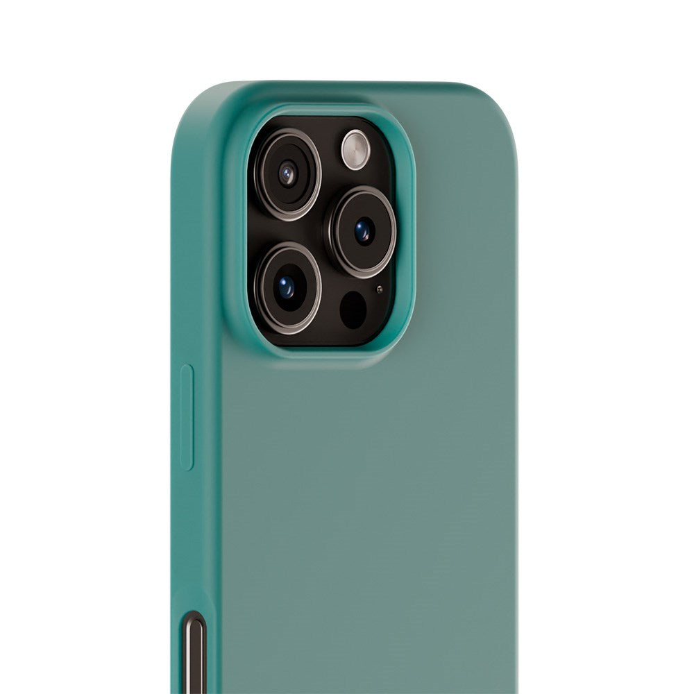 iPhone 16 Pro Holdit Soft Touch Skal Silikon - Moss Green