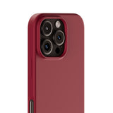 iPhone 16 Pro Holdit Soft Touch Skal Silikon - Red Velvet