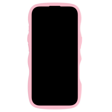 Holdit iPhone 16 Pro Wavy Skal - Pink