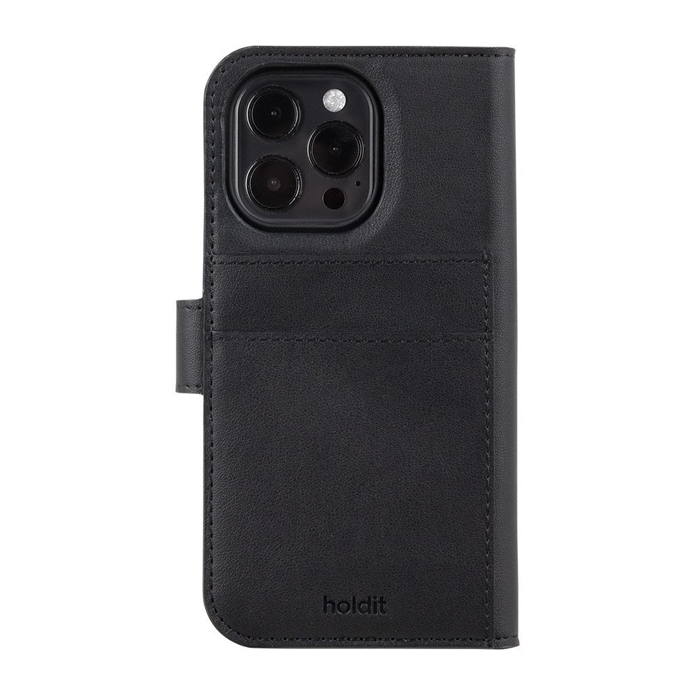 Holdit iPhone 16 Pro Max Wallet Case Magnet Plus - Plånboksfodral - Black