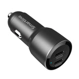 Smartline 60W PD (Power Delivery) Billaddare 2 x USB-C - Svart