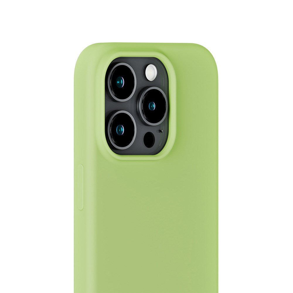 iPhone 15 Pro Holdit Soft Touch Skal Silikon - Matcha