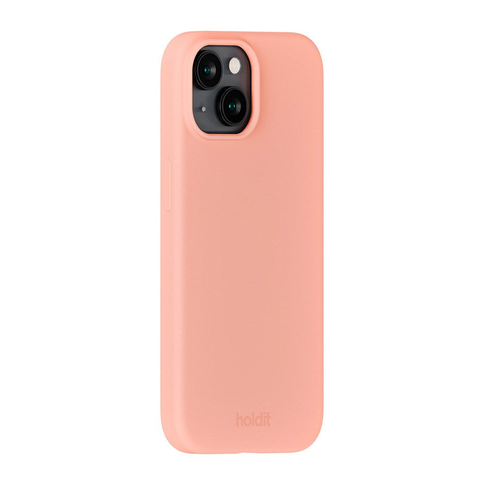 iPhone 15 Holdit Soft Touch Skal Silikon - Pink Grape