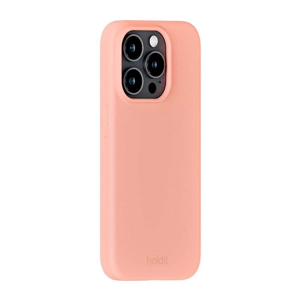 iPhone 15 Pro Max Holdit Soft Touch Skal Silikon - Pink Grape