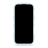 Holdit iPhone 16 Pro Max Wavy Skal - Mineral Blue / Transparent