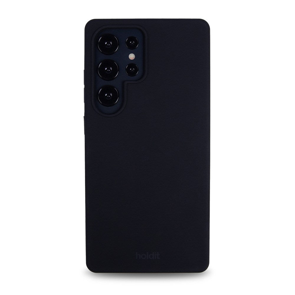 Holdit Samsung Galaxy S25 Ultra Soft Touch Silikon Skal - Svart