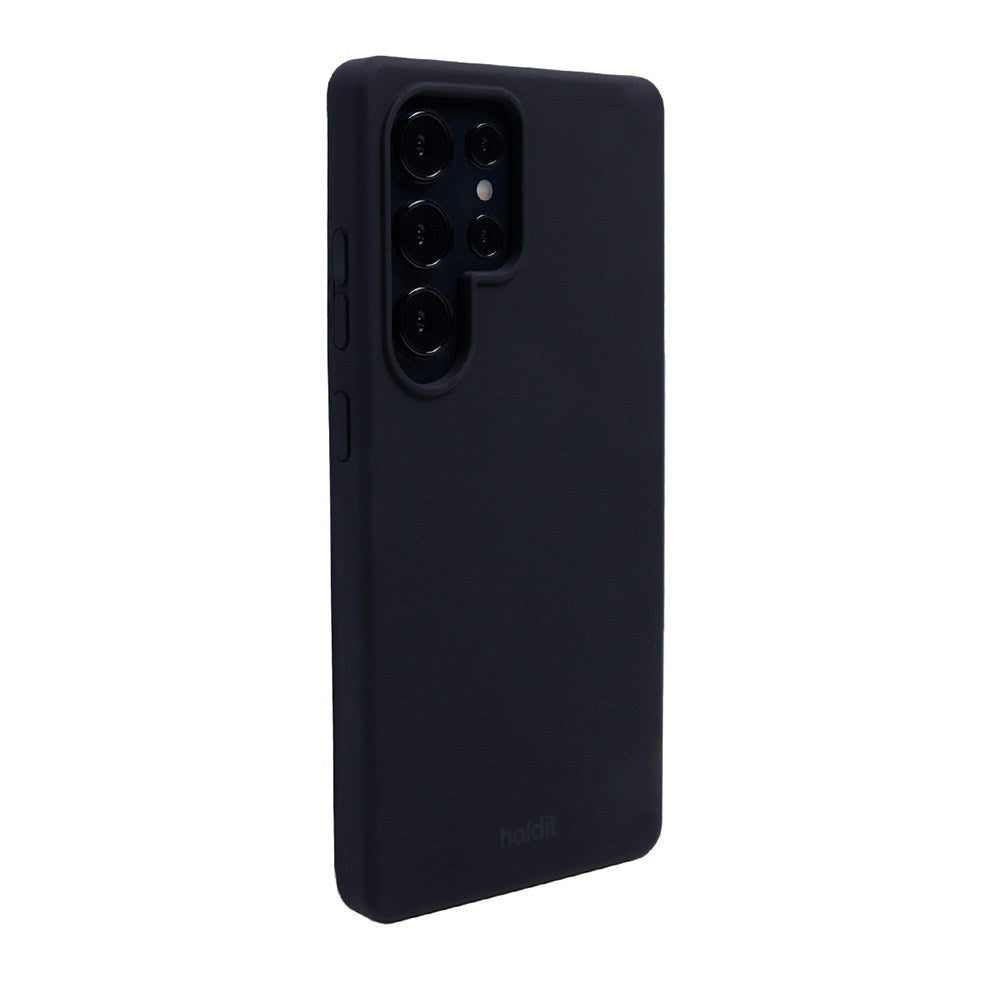 Holdit Samsung Galaxy S25 Ultra Soft Touch Silikon Skal - Svart