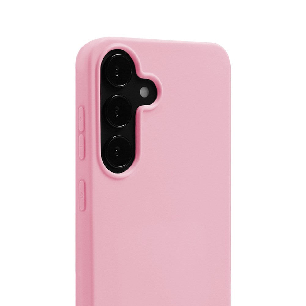 Samsung Galaxy S25 Holdit Soft Touch Skal Silikon - Pink