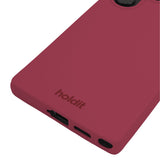 Samsung Galaxy S25 Ultra Holdit Soft Touch Skal Silikon - Red Velvet
