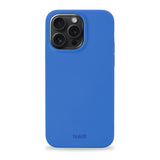 iPhone 15 Pro Holdit Soft Touch Skal Silikon - Sky Blue