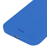iPhone 15 Pro Holdit Soft Touch Skal Silikon - Sky Blue