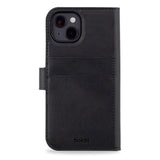 Holdit iPhone 15 Wallet Case MagSafe Plus - Plånboksfodral - MagSafe Kompatibel - Black