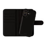 Holdit iPhone 16 Wallet Case MagSafe Plus - Plånboksfodral - MagSafe Kompatibel - Black