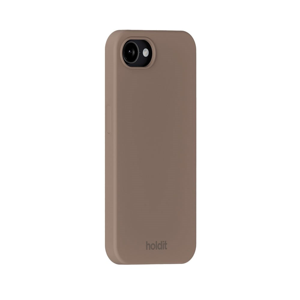Holdit iPhone 16e Soft Touch Silikon Skal - Mocha Brown