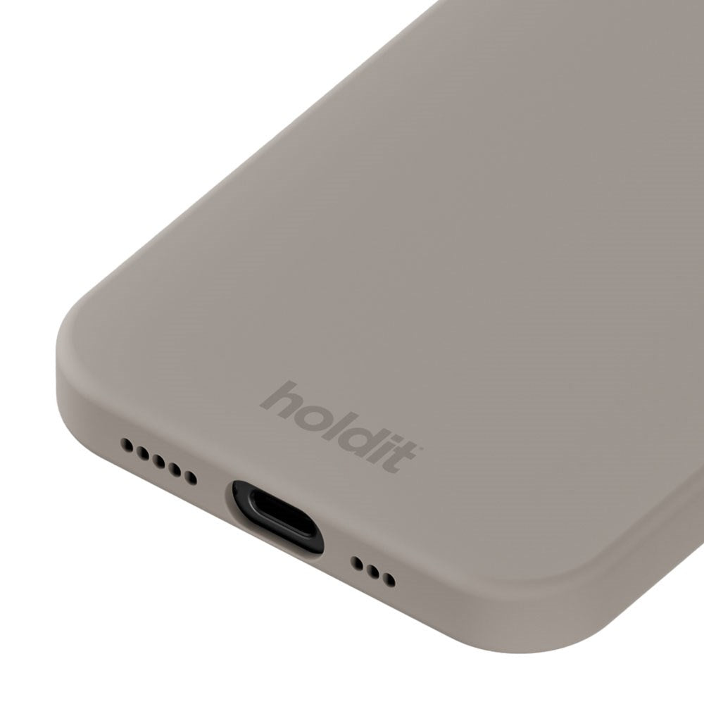 Holdit iPhone 16e Soft Touch Silikon Skal - Taupe