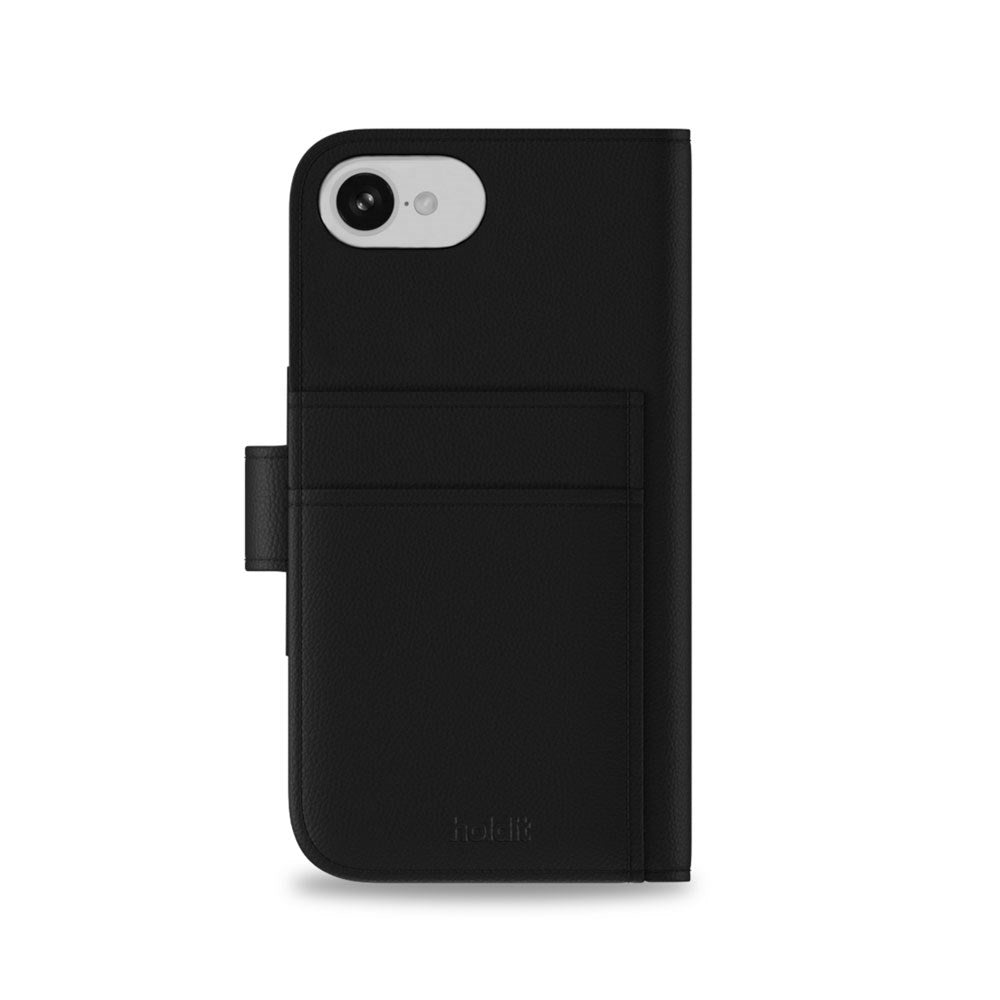 Holdit iPhone 16e Wallet Case Magnet Plus - Plånboksfodral - Black