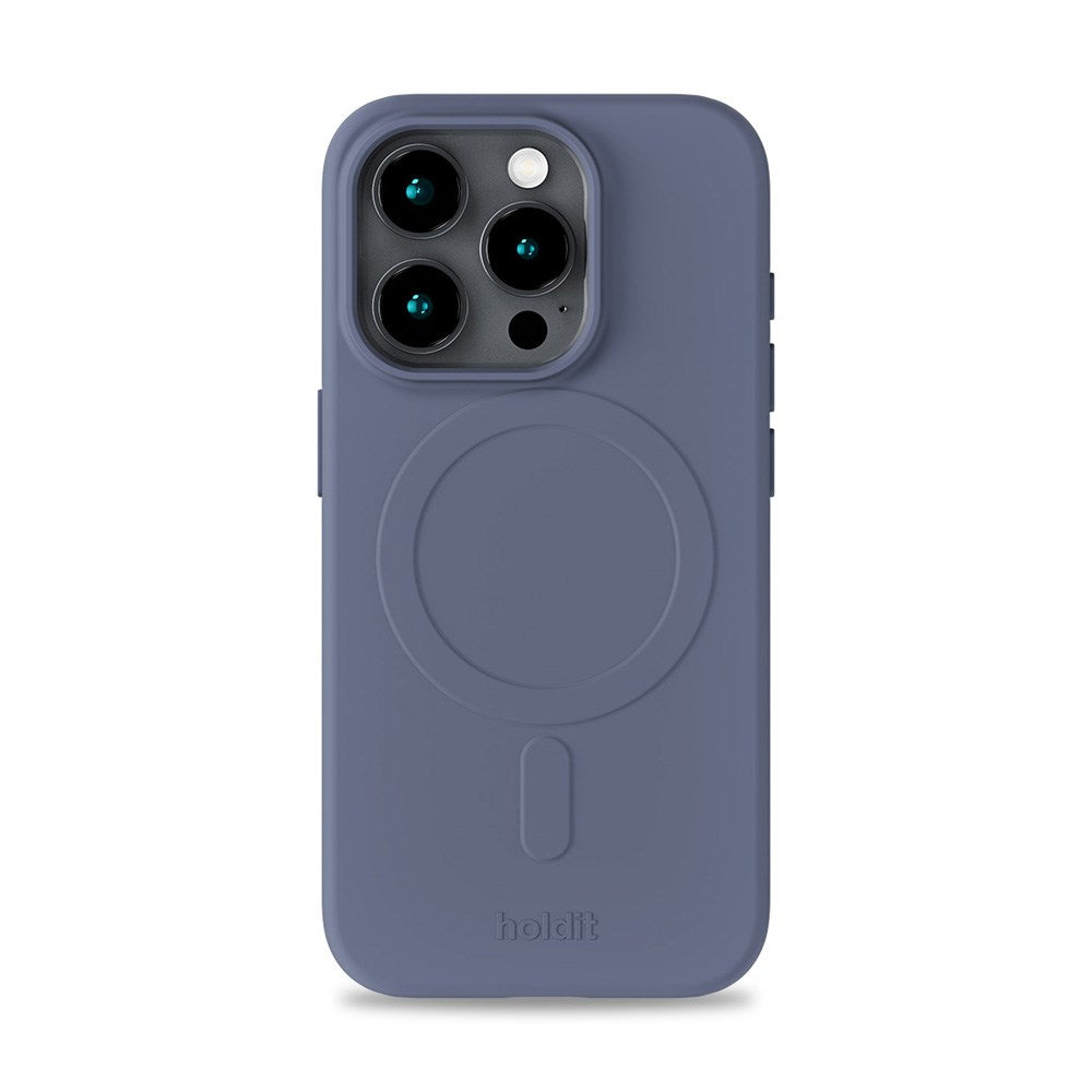Holdit iPhone 15 Pro Soft MagSafe Case - Pacific Blue