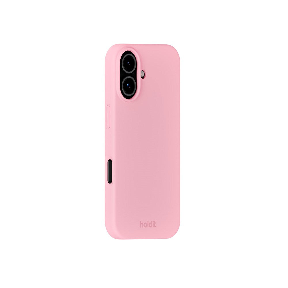 Holdit iPhone 17 Soft Touch Silikon Skal - Pink