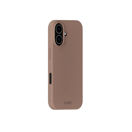 Holdit iPhone 17 Soft Touch Silikon Skal - Mocha Brown