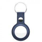 KeyBudz AirTag Nyckelring  - Snap Ring - 2 Pack - Konstläder - Blå