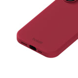Holdit iPhone 17 Soft Touch Silikon Skal - Red Velvet